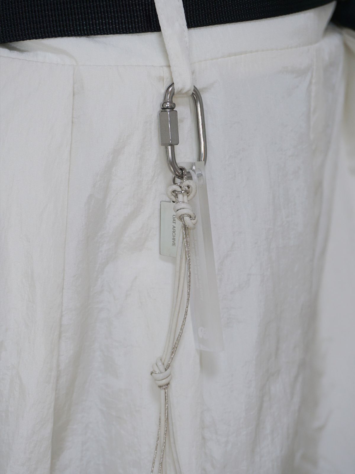 오트아카이브(OAT ARCHIVE) Multi-knot 키링 01, 화이트