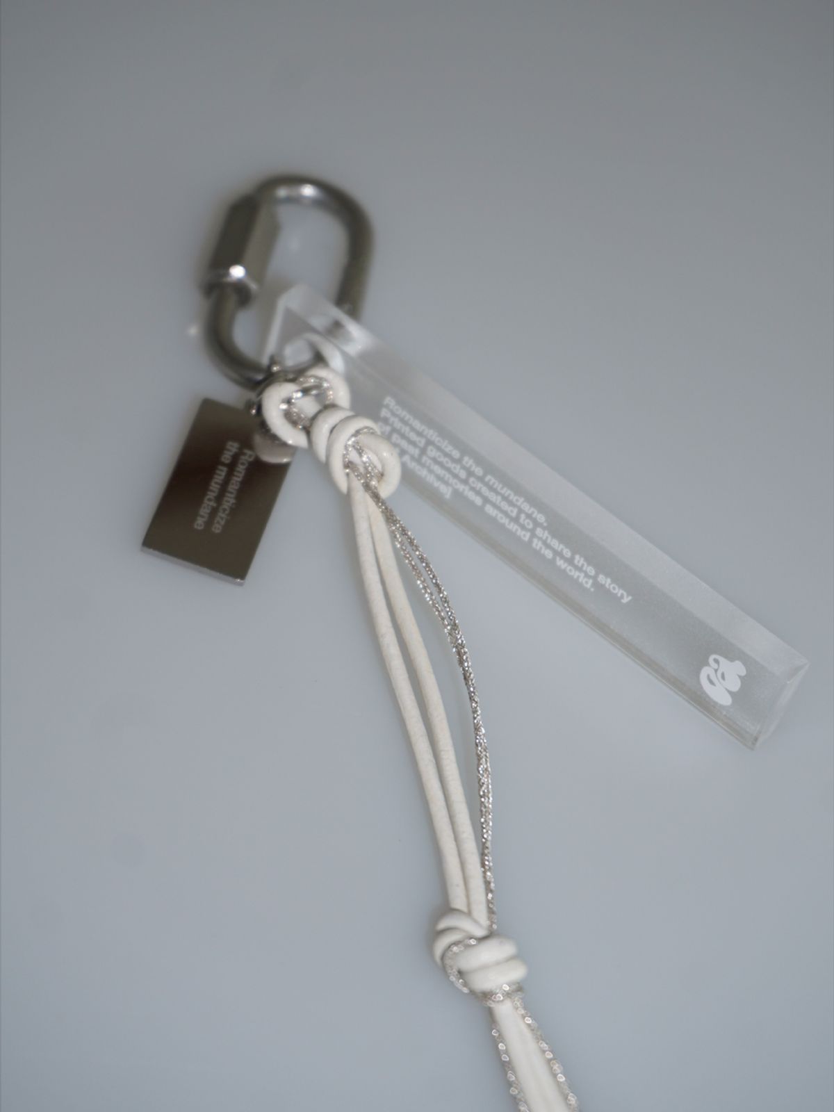 오트아카이브(OAT ARCHIVE) Multi-knot 키링 01, 화이트