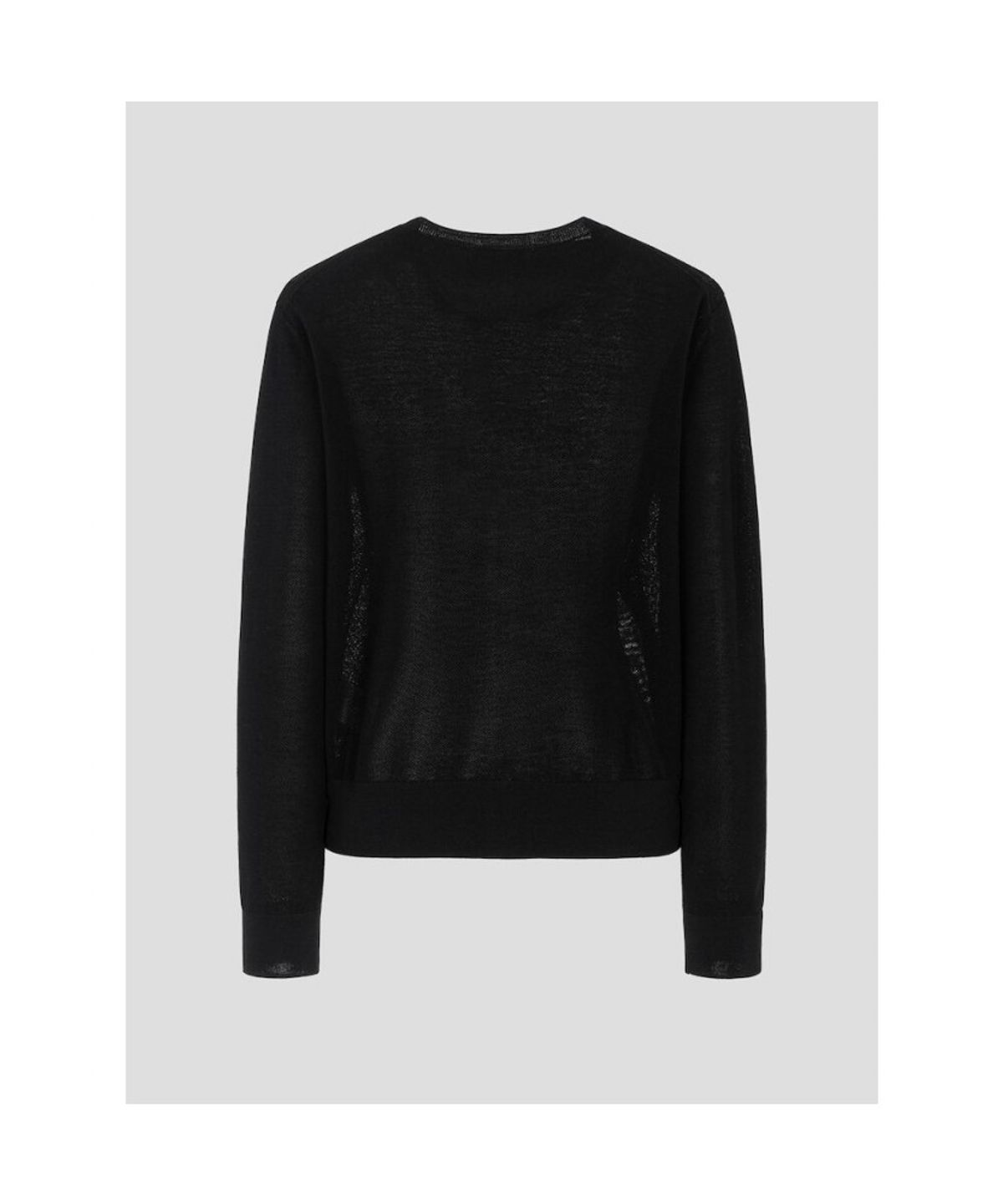 빈폴 레이디스(BEANPOLE LADIES) [솔솔니트] 허니콤 라운드넥 카디건 - 블랙 (BF635AC015)