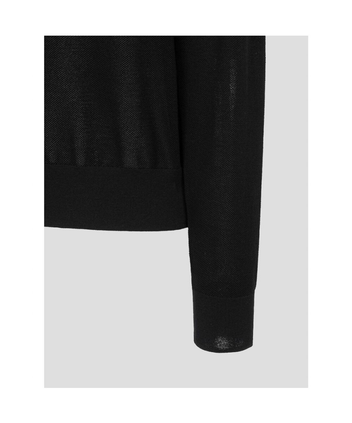 빈폴 레이디스(BEANPOLE LADIES) [솔솔니트] 허니콤 라운드넥 카디건 - 블랙 (BF635AC015)