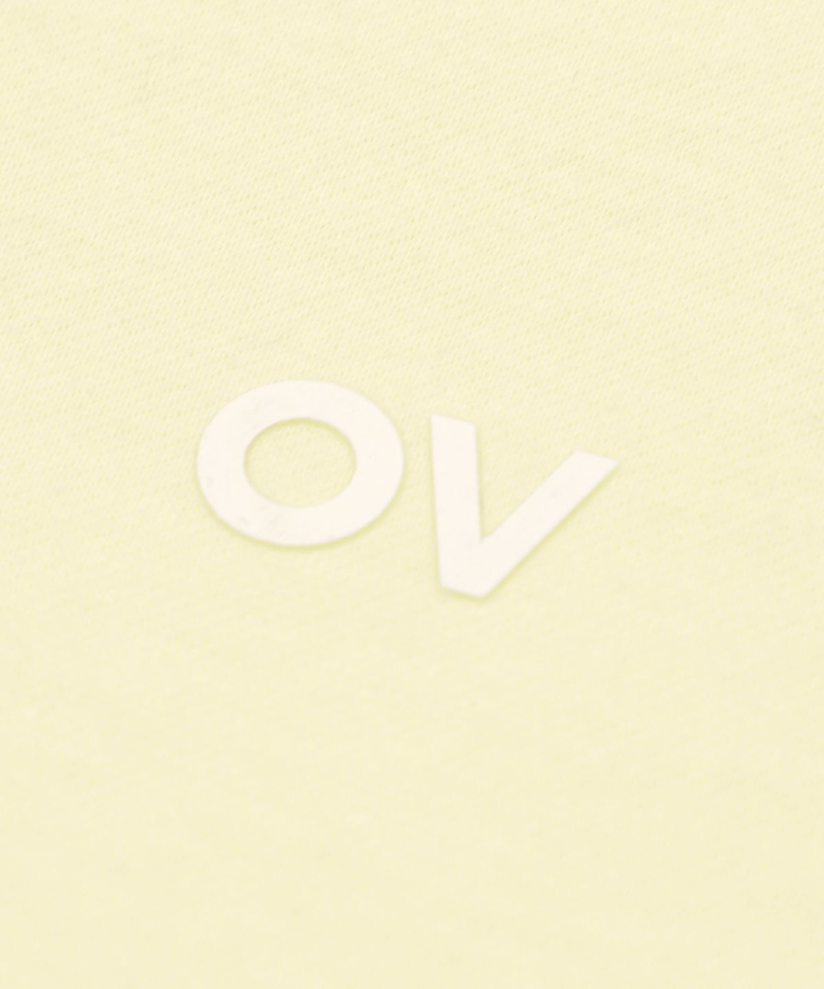 아웃도어 보이스(OUTDOOR VOICES) OV LOGO SWEATSHIRT (BUTTER)