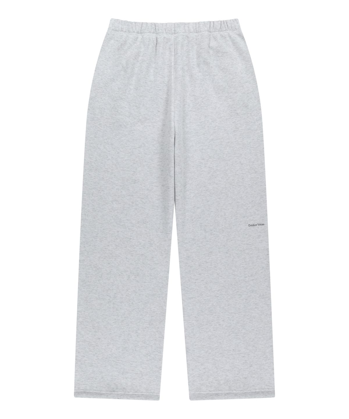 아웃도어 보이스(OUTDOOR VOICES) OV LOGO SWEATPANTS (LIGHT HEATHER GRAY)
