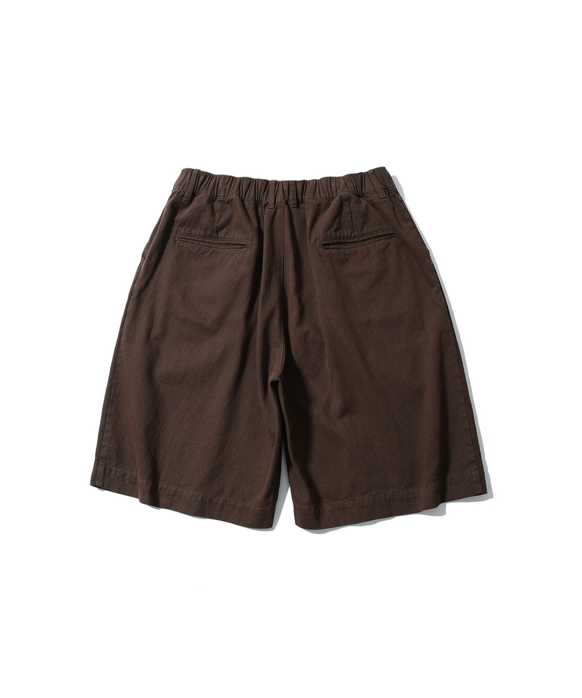 앵글런(ANGLAN) Proper Chino Half Pants - Brown