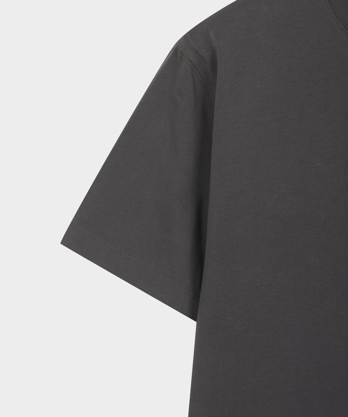 브룩스 브라더스(BROOKS BROTHERS) [Heritage] BB 레터링 반팔티셔츠 (차콜) (BBNPMHG252)