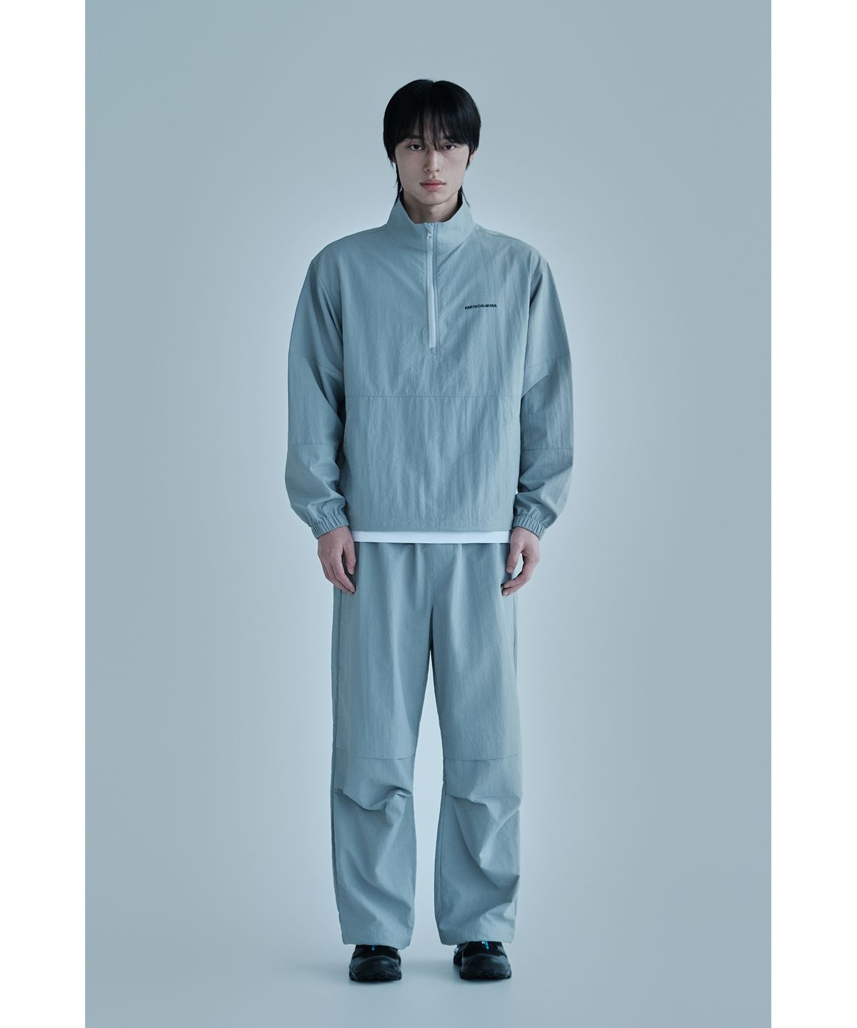 얼스캄에라(EARTH CALM ERA) [리오더] [SET-UP] 라이트웨이트 아노락 & 파라수트 팬츠 셋업_2컬러