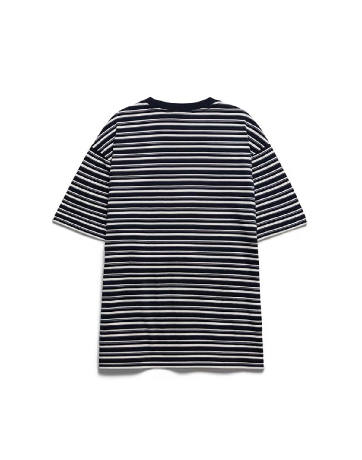 헤지스(HAZZYS) [HIS] 네이비 S/S 멀티스트라이프 셔츠