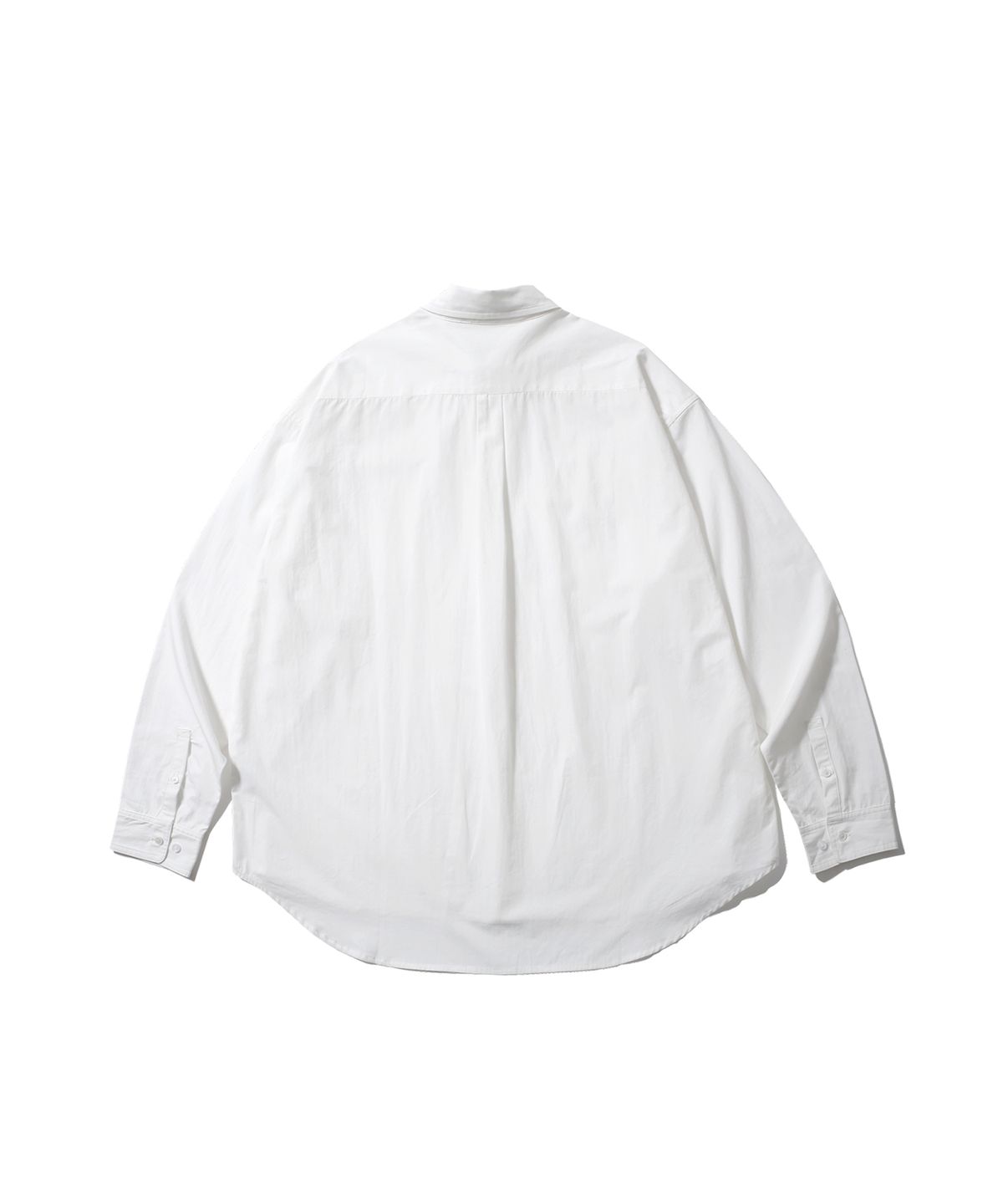 앵글런(ANGLAN) Officer Big Shirt - White