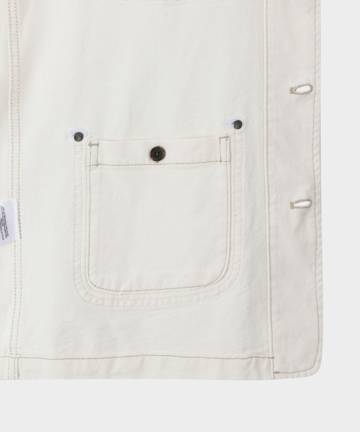 브룩스 브라더스(BROOKS BROTHERS) [Heritage] 데님 초어재킷 (아이보리) (BBOTMHG154)