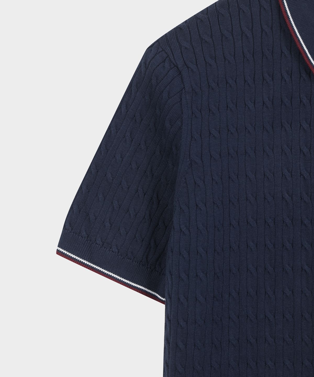 브룩스 브라더스(BROOKS BROTHERS) 아카이브 테니스 폴로스웨터 (네이비) (BBWTMMG202)