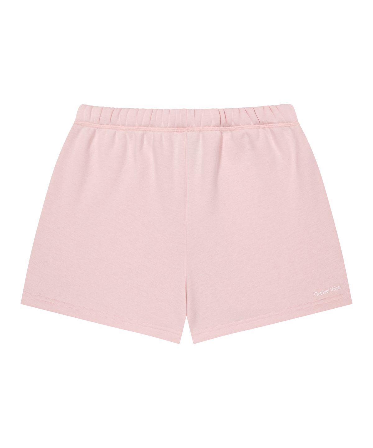 아웃도어 보이스(OUTDOOR VOICES) (W)OV LOGO SWEATSHORTS (LIGHT PINK)