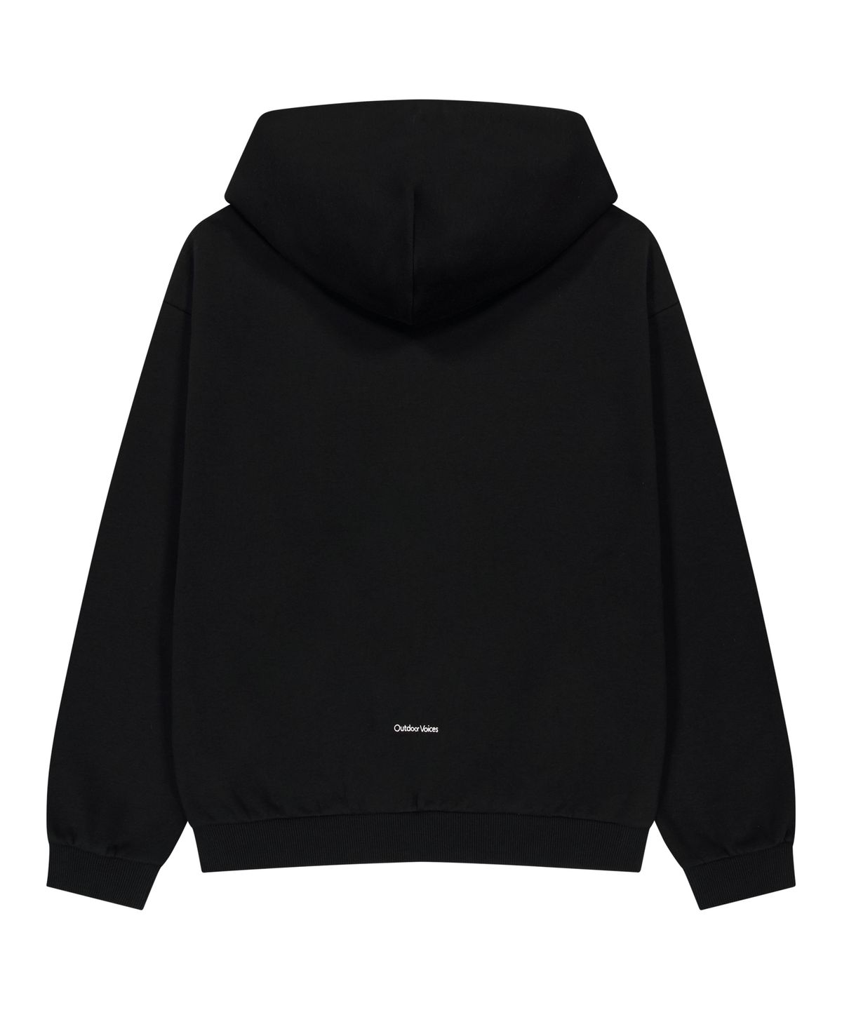 아웃도어 보이스(OUTDOOR VOICES) OV LOGO SWEAT HOODIE (BLACK)