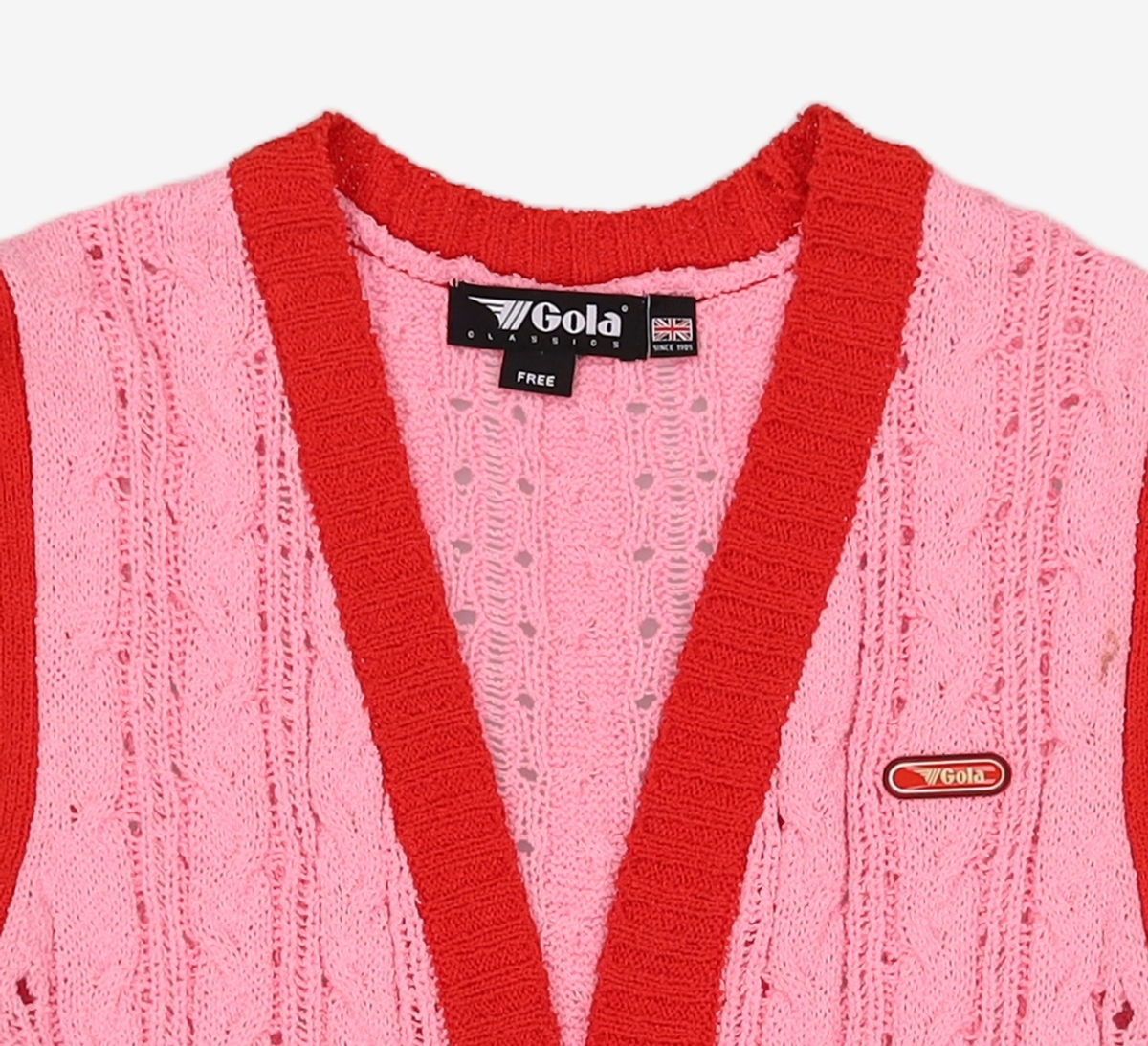 골라(GOLA) W 부클 니트 베스트 W BOUCLE KNIT VEST FREE
