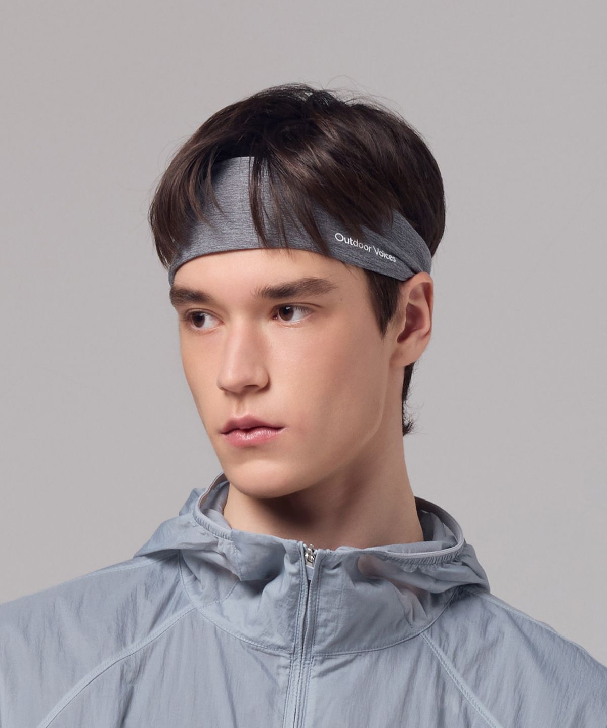 아웃도어 보이스(OUTDOOR VOICES) Technol-OV™ DRY FLEX HEAD BAND (HEATHER GRAY)