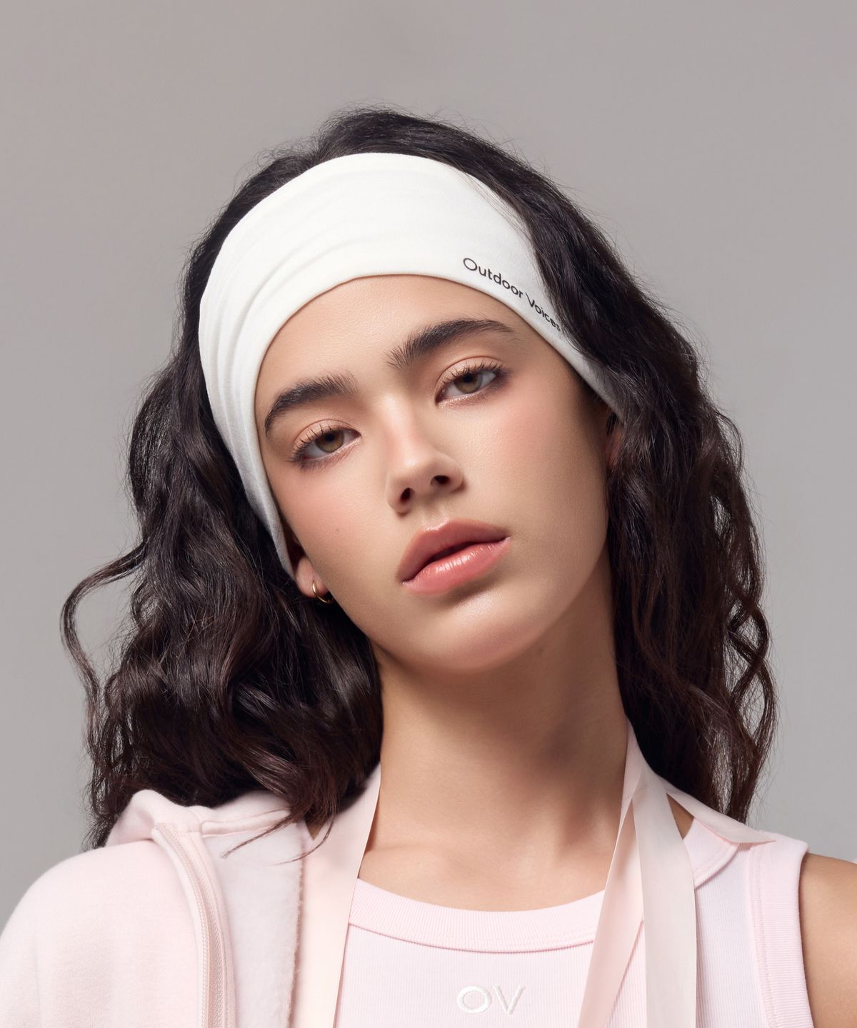 아웃도어 보이스(OUTDOOR VOICES) Technol-OV™ DRY FLEX HEAD BAND (WHITE)