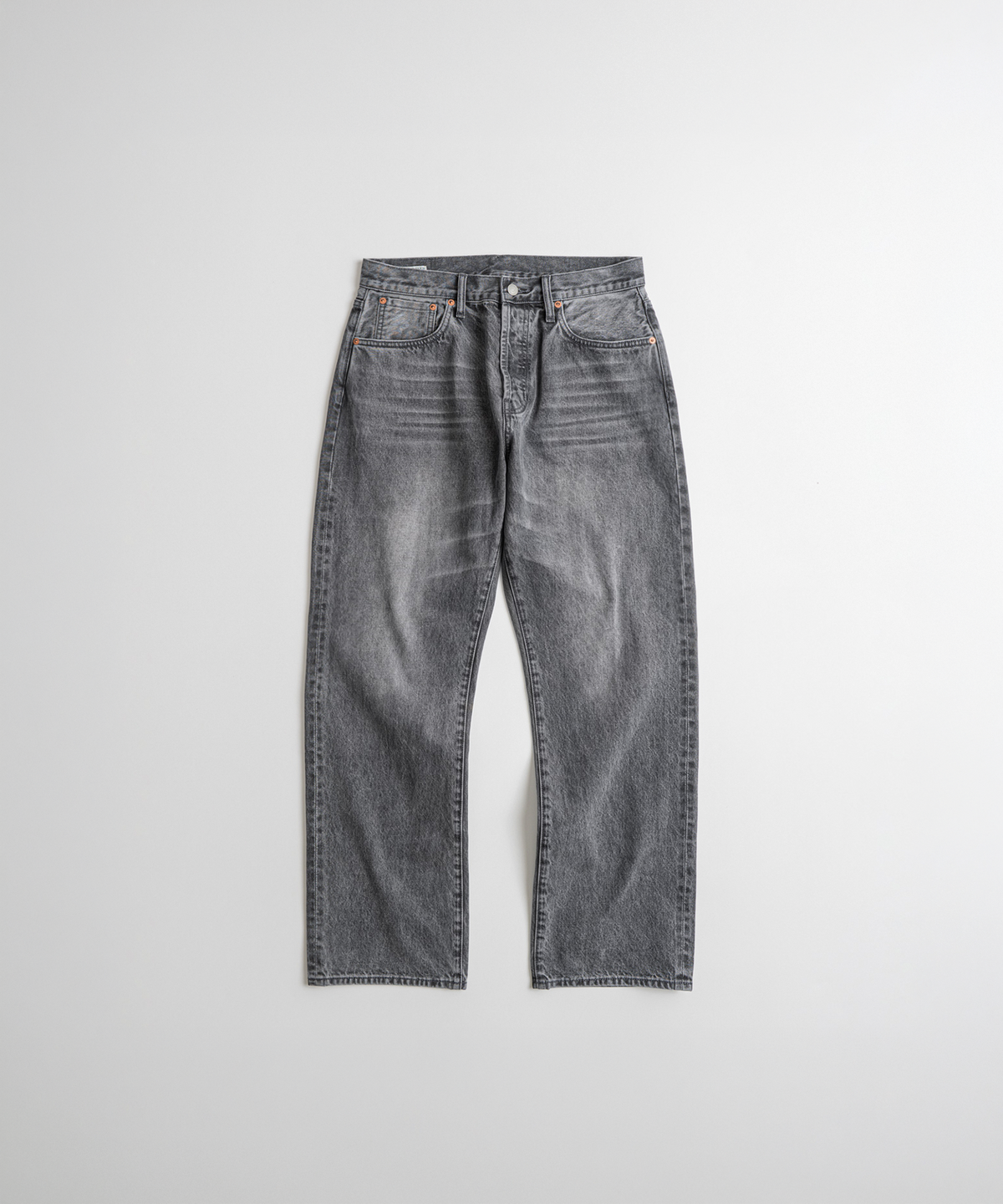 비헤비어(BEHEAVYER) 312R SELVEDGE DENIM PANTS washed black