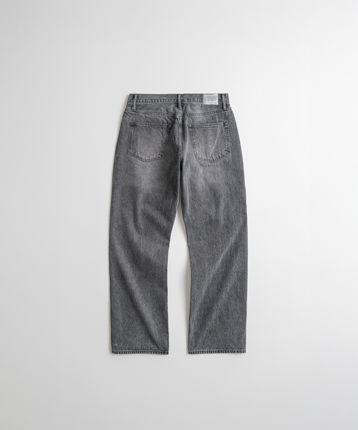 비헤비어(BEHEAVYER) 312R SELVEDGE DENIM PANTS washed black