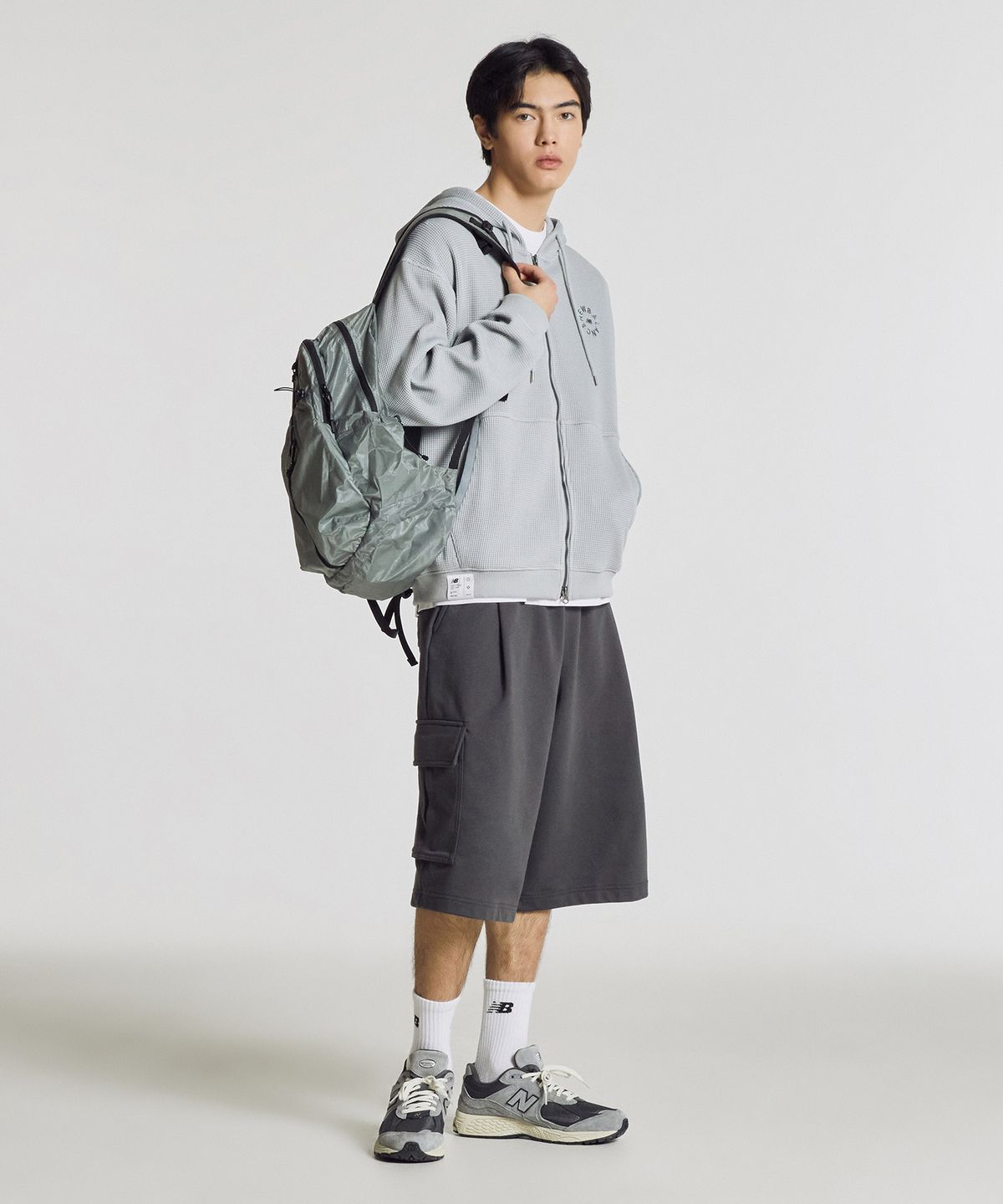 뉴발란스(NEW BALANCE) NBGCGS1206 / 라이트 백팩 V2 (LIGHT GRAY)