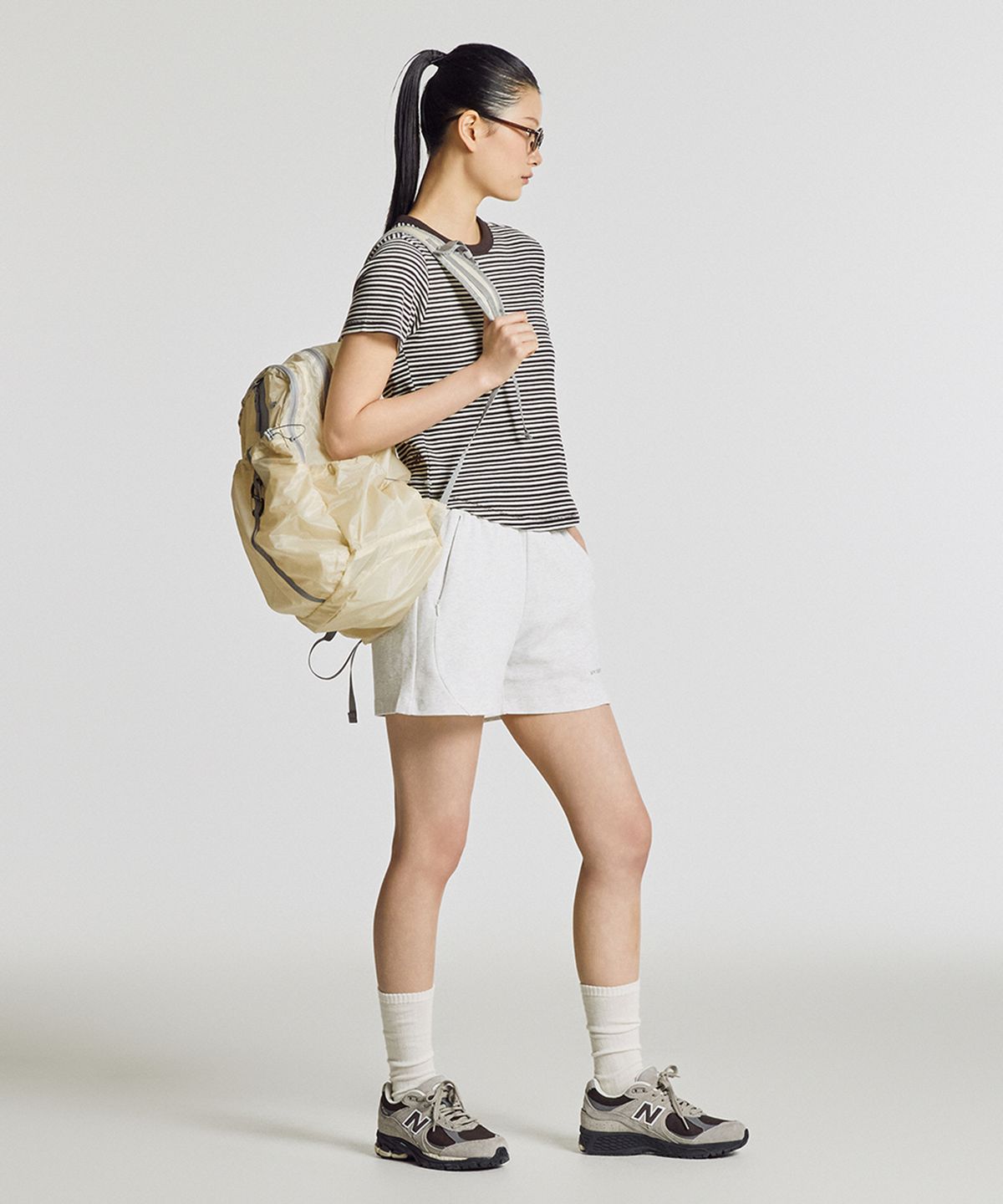 뉴발란스(NEW BALANCE) NBGCGS1206 / 라이트 백팩 V2 (CREAM)