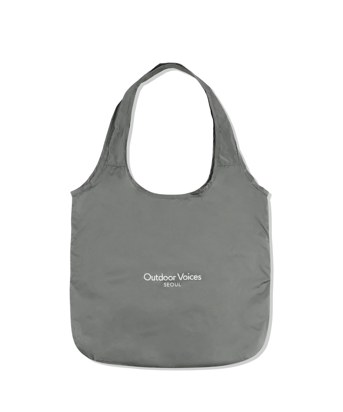 아웃도어 보이스(OUTDOOR VOICES) SEOUL EXCLUSIVE NYLON TOTE BAG (CHARCOAL)