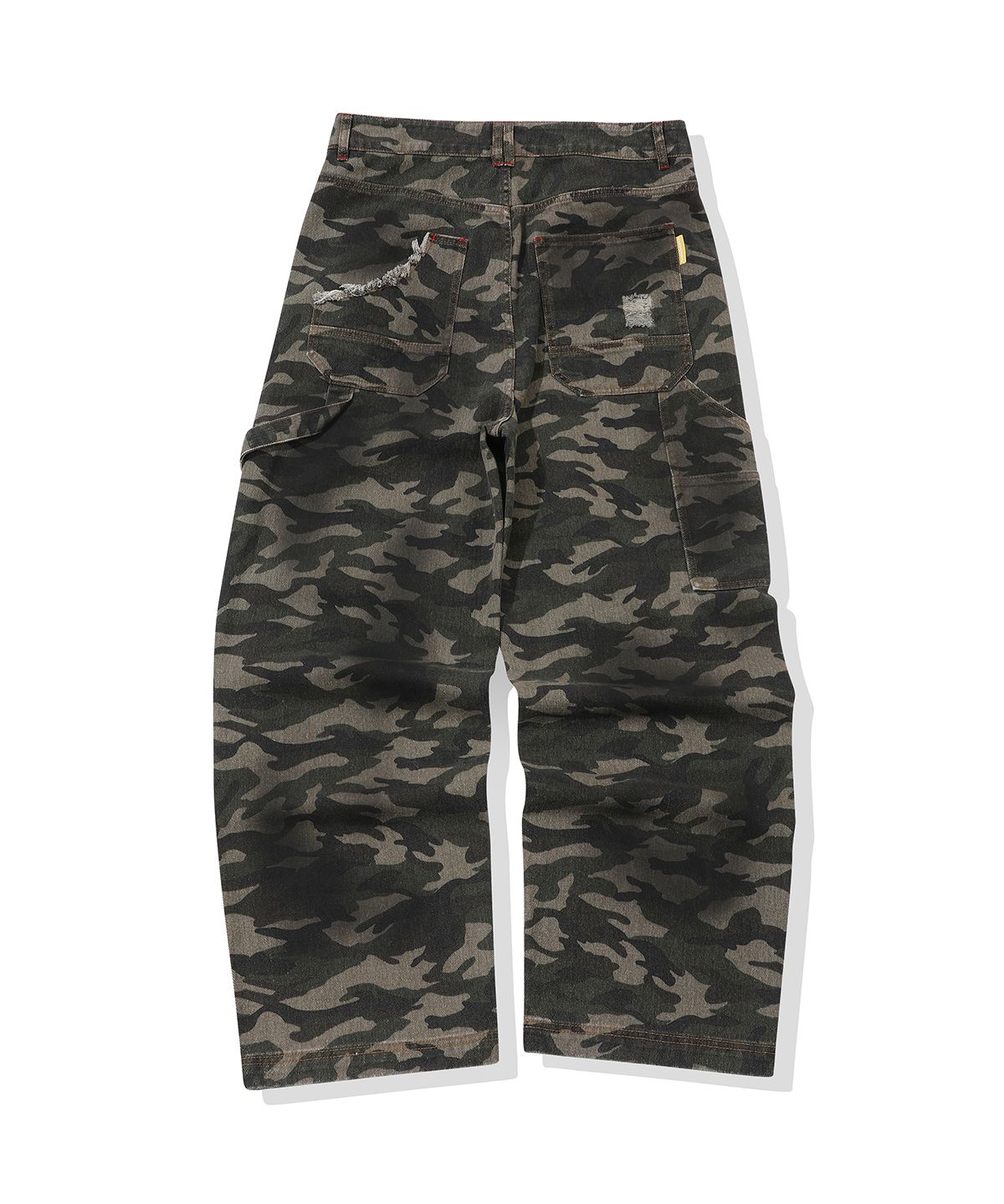 MUSINSA | MAINBOOTH Destroyed Camo Pants(CAMO)