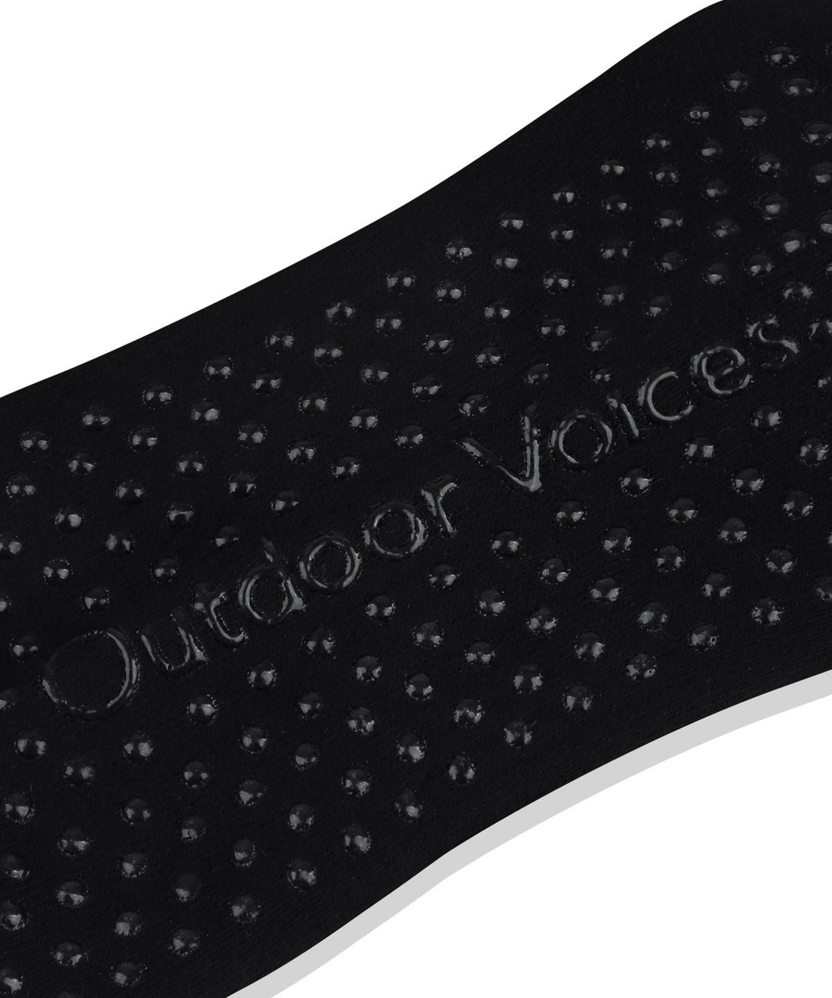 아웃도어 보이스(OUTDOOR VOICES) OV NON SLIP MID SOCKS (BLACK)