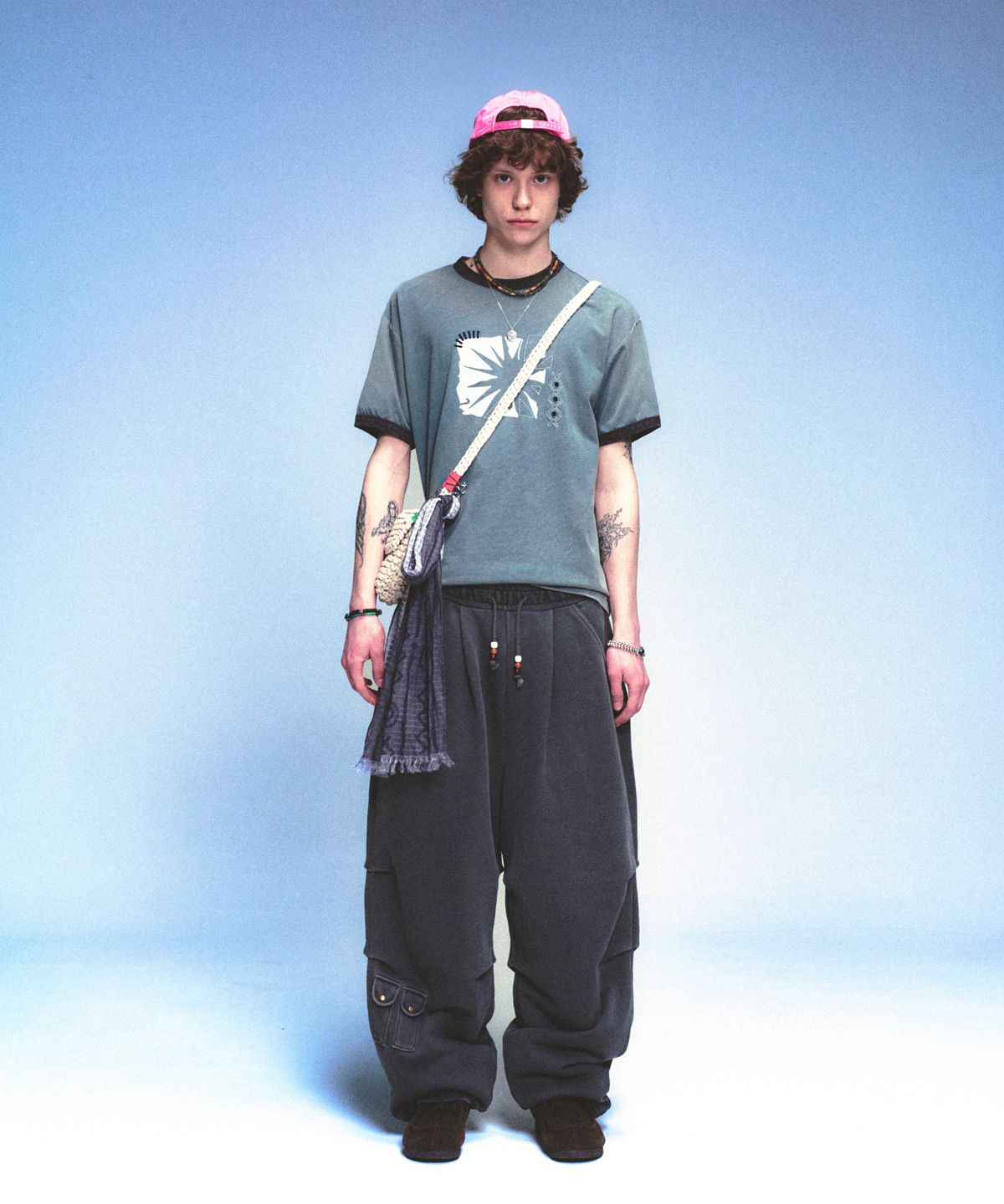 메인부스(MAINBOOTH) Nomad Sweat Pants(CHARCOAL)
