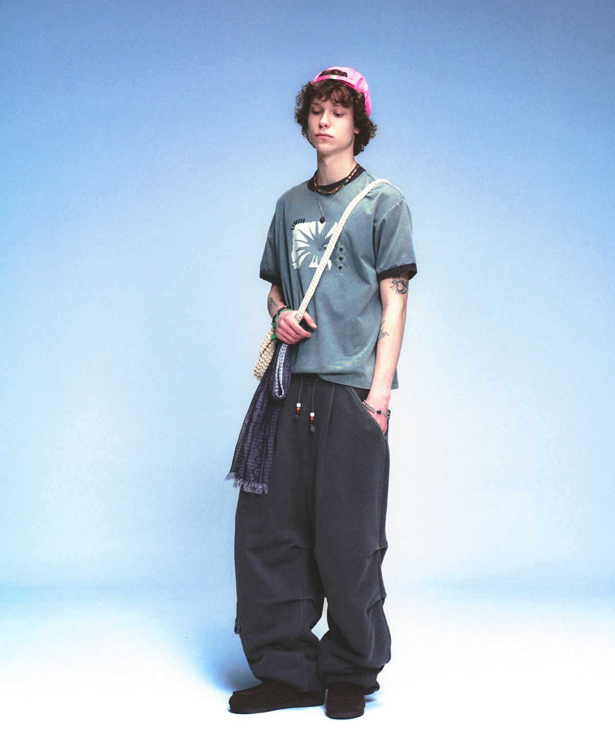 메인부스(MAINBOOTH) Nomad Sweat Pants(CHARCOAL)