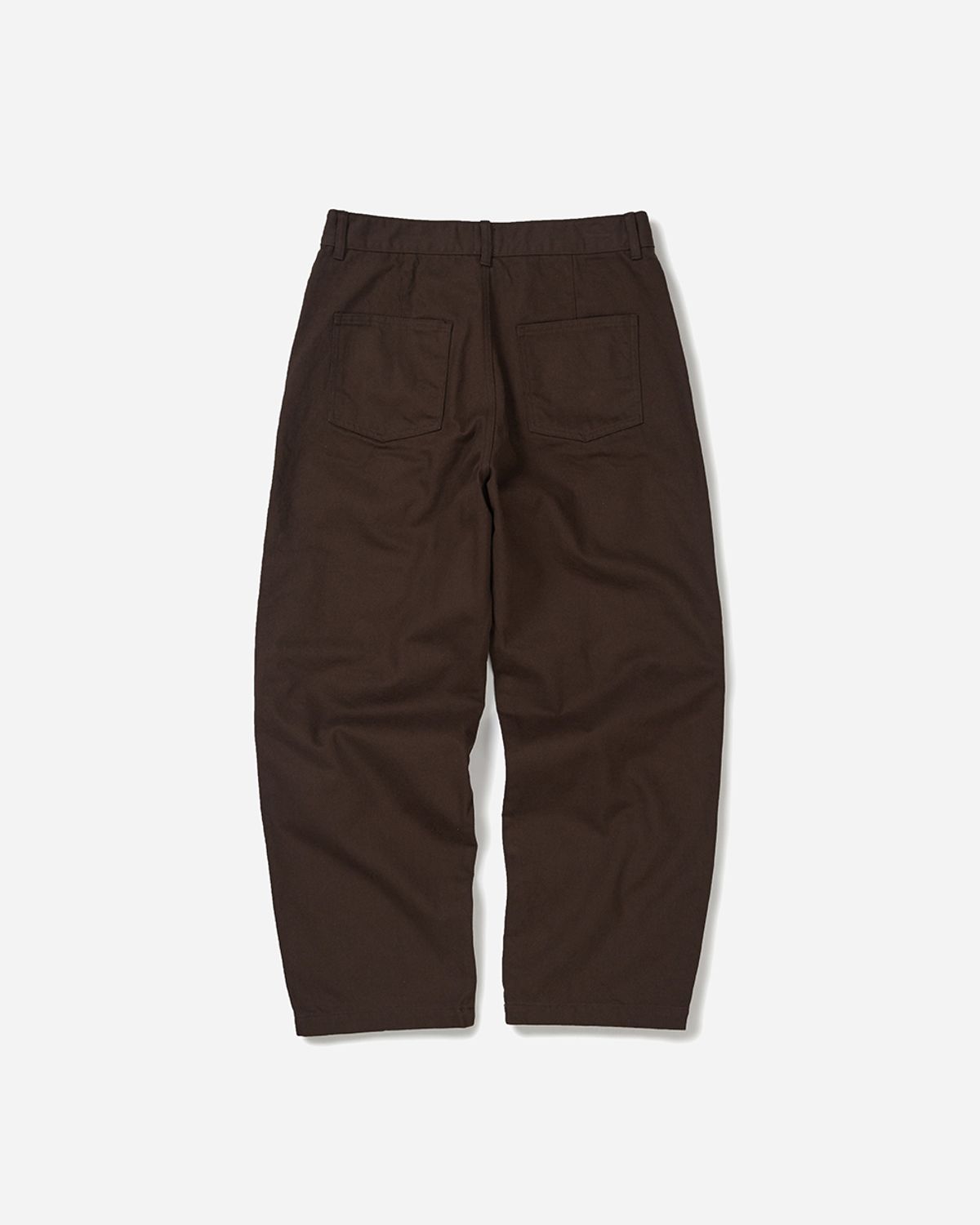 사일런트실러블(SILENTSYLLABLE) Wide chino pants / Brown