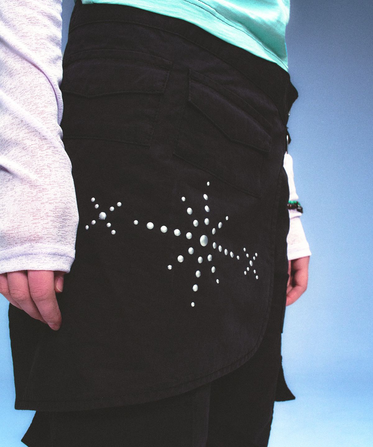 메인부스(MAINBOOTH) Cargo Layered Belt(BLACK)