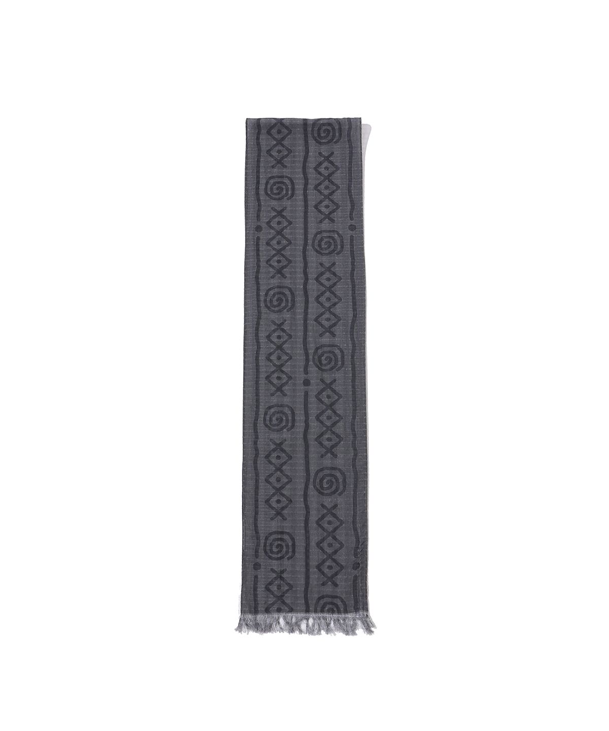 메인부스(MAINBOOTH) Offset Pattern Scarf(BLACK)