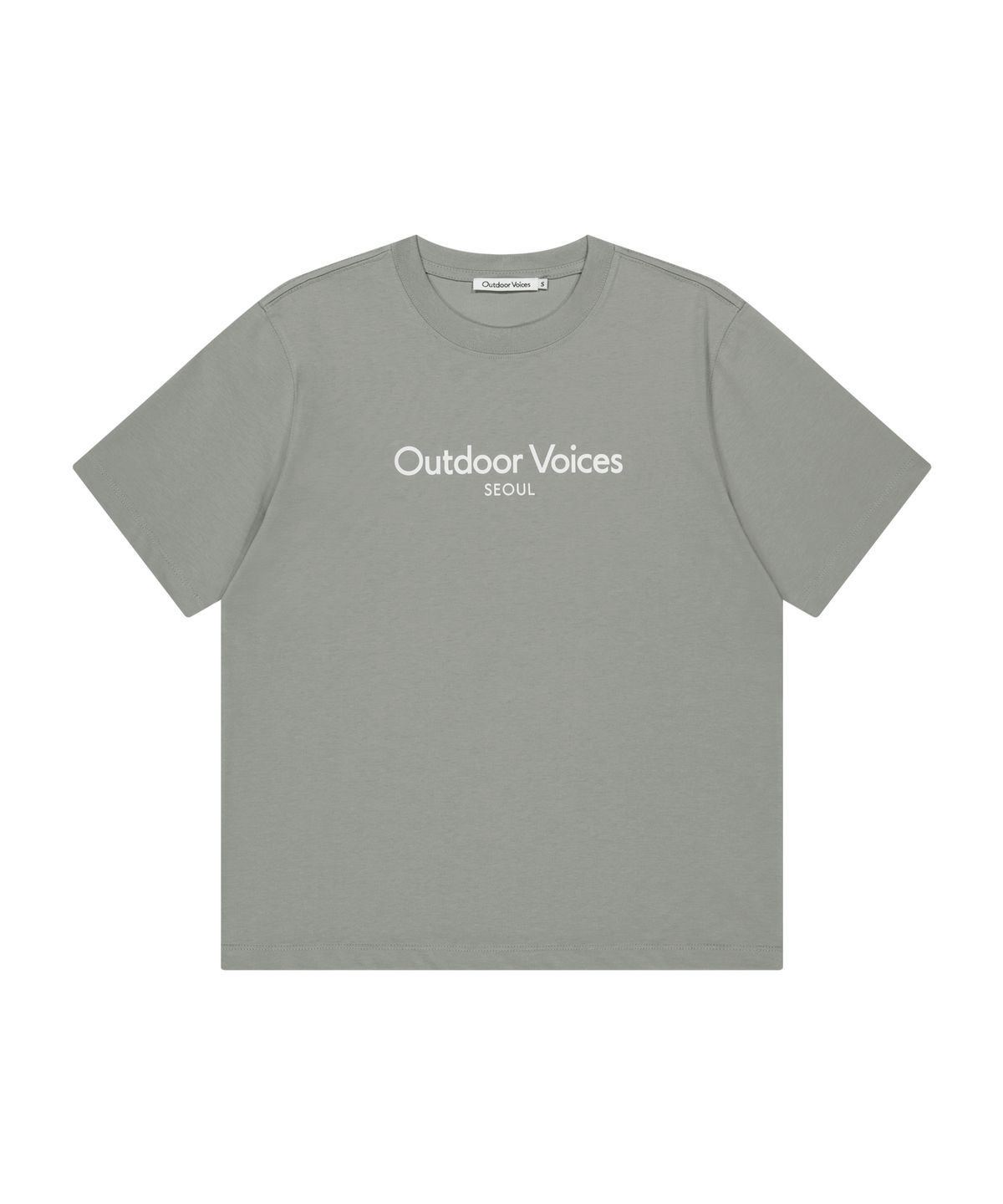 아웃도어 보이스(OUTDOOR VOICES) AirCorePro™ SEOUL EXCLUSIVE TEE (LIGHT GRAY)