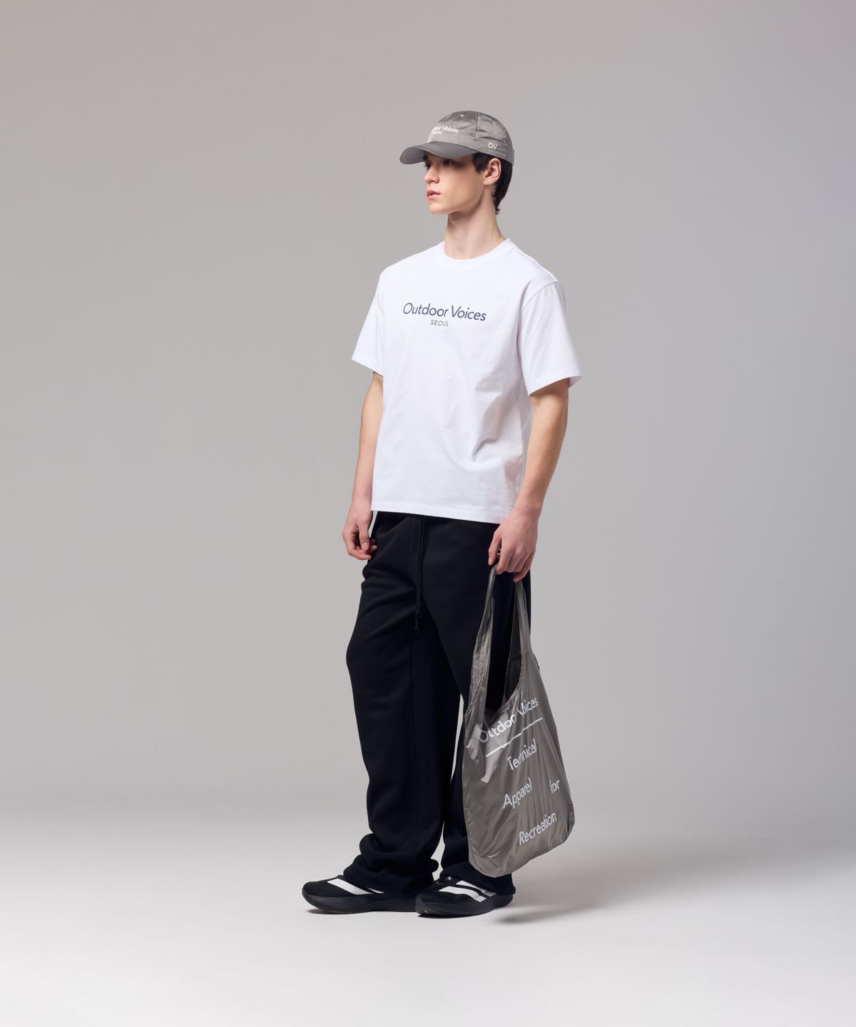 아웃도어 보이스(OUTDOOR VOICES) AirCorePro™ SEOUL EXCLUSIVE TEE (WHITE)
