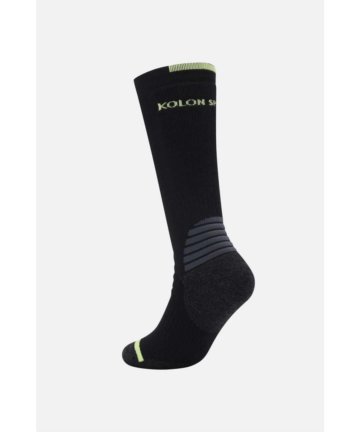 코오롱스포츠(KOLON SPORT) 하이킹 컴프레션 하이 삭스 QELAX26101BLK