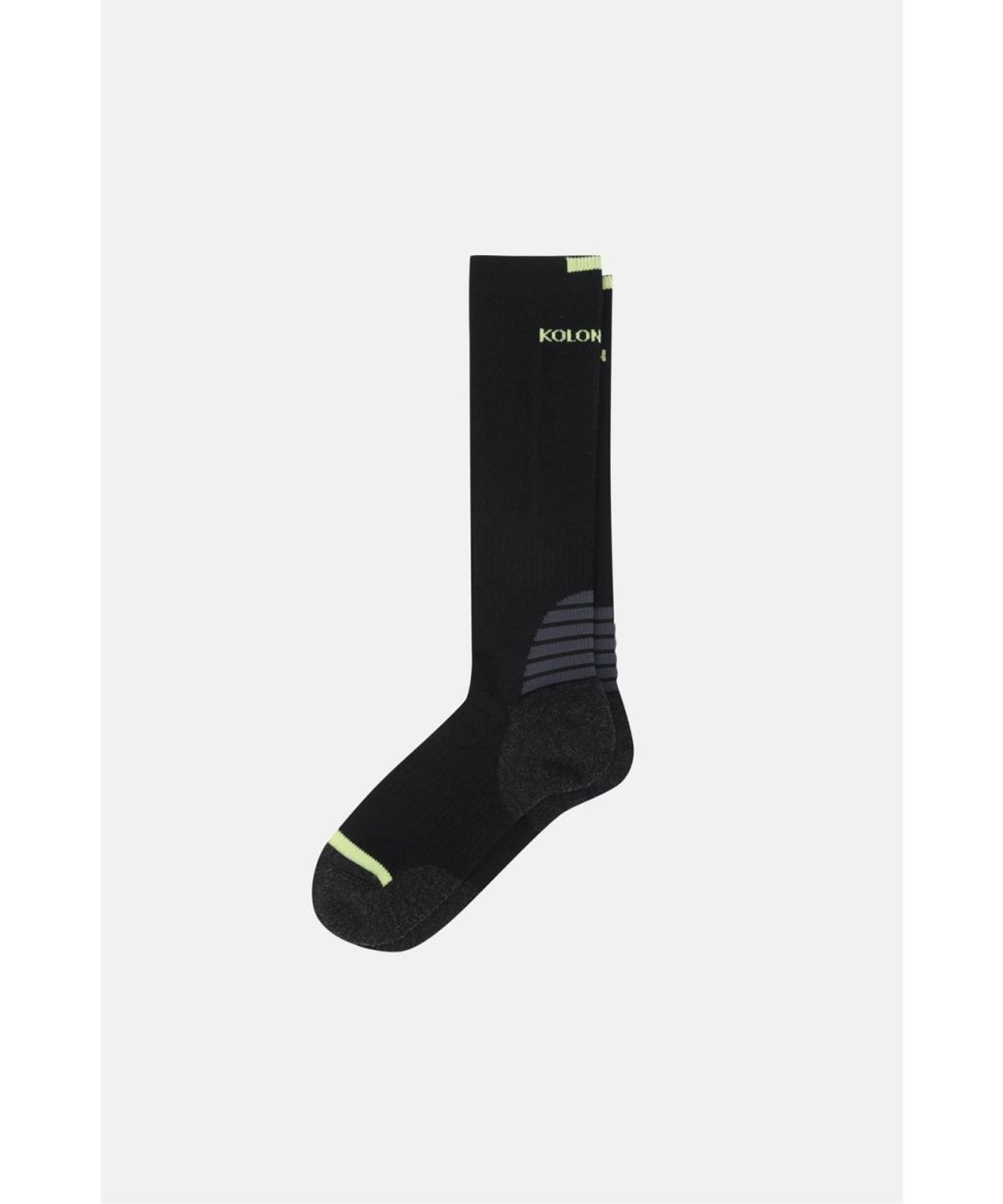 코오롱스포츠(KOLON SPORT) 하이킹 컴프레션 하이 삭스 QELAX26101BLK