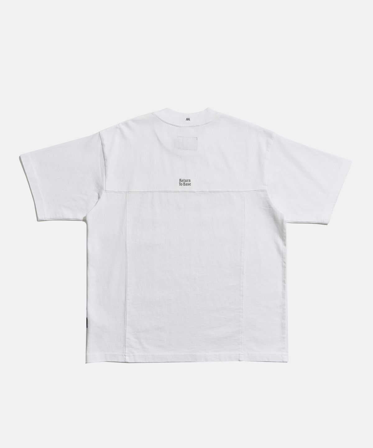 미드업데이트(MIDUPDATE) Mud bord T shirts White