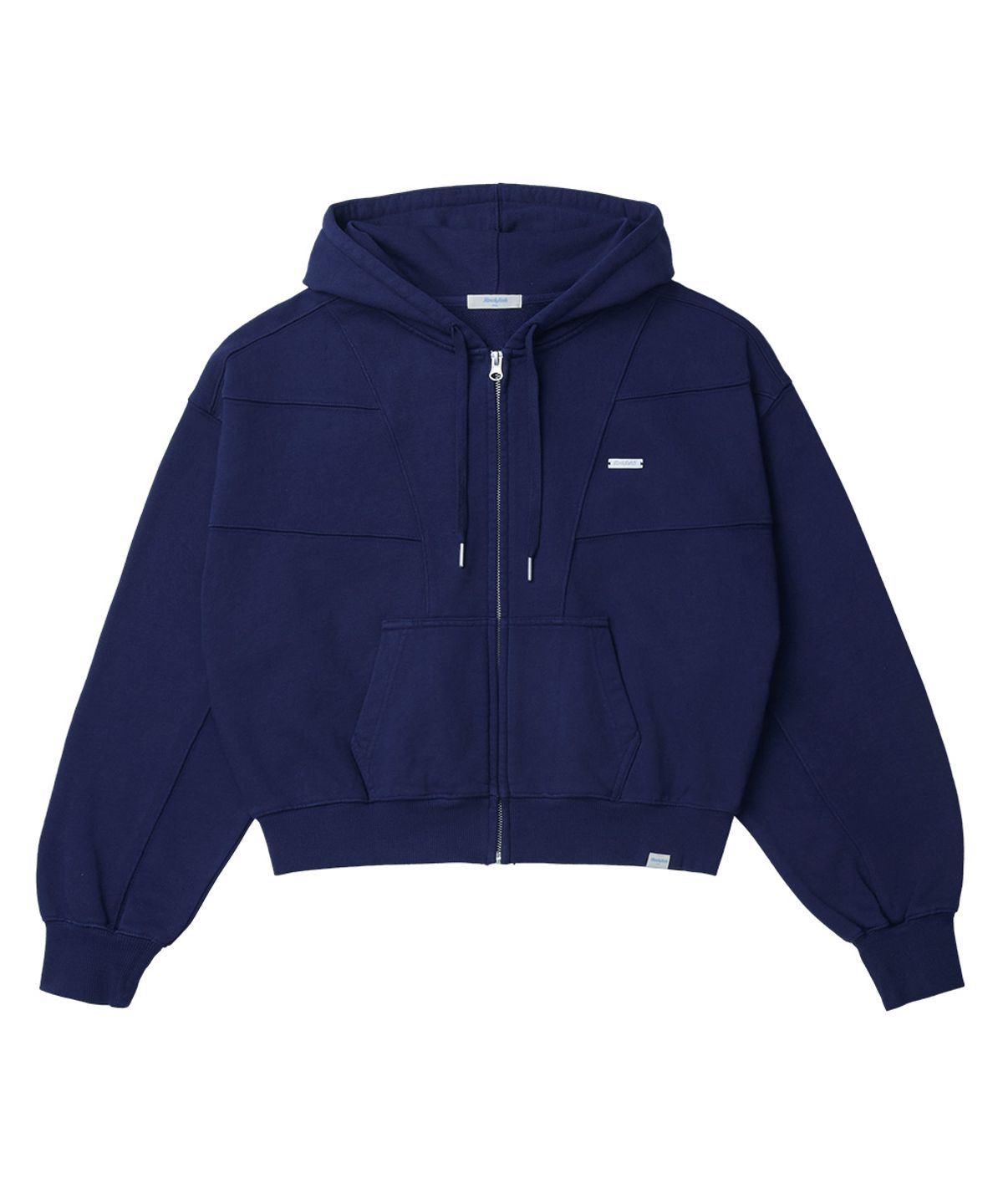 락피쉬웨더웨어(ROCKFISH WEATHERWEAR) SEMI CROPPED ZIP UP HOODIE - 4 colors