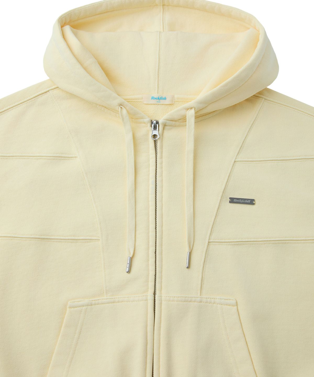 락피쉬웨더웨어(ROCKFISH WEATHERWEAR) SEMI CROPPED ZIP UP HOODIE - 4 colors