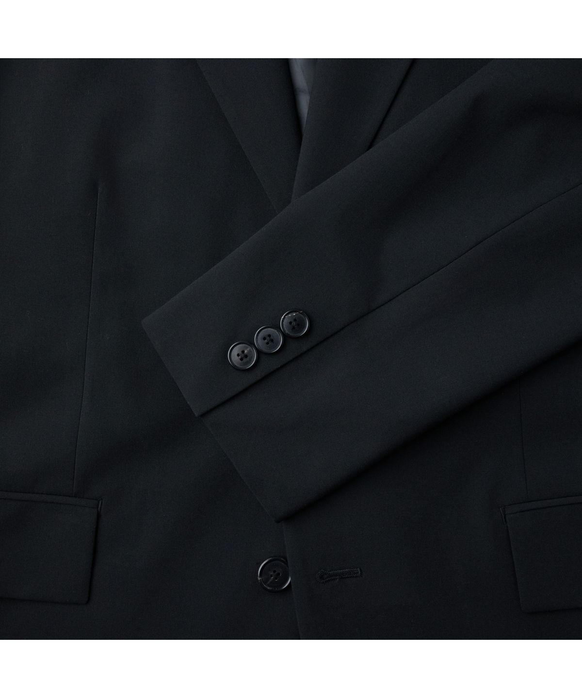 커스텀멜로우(CUSTOMELLOW) Black Relaxed Fit Setup Jacket C9JAM26221BKX