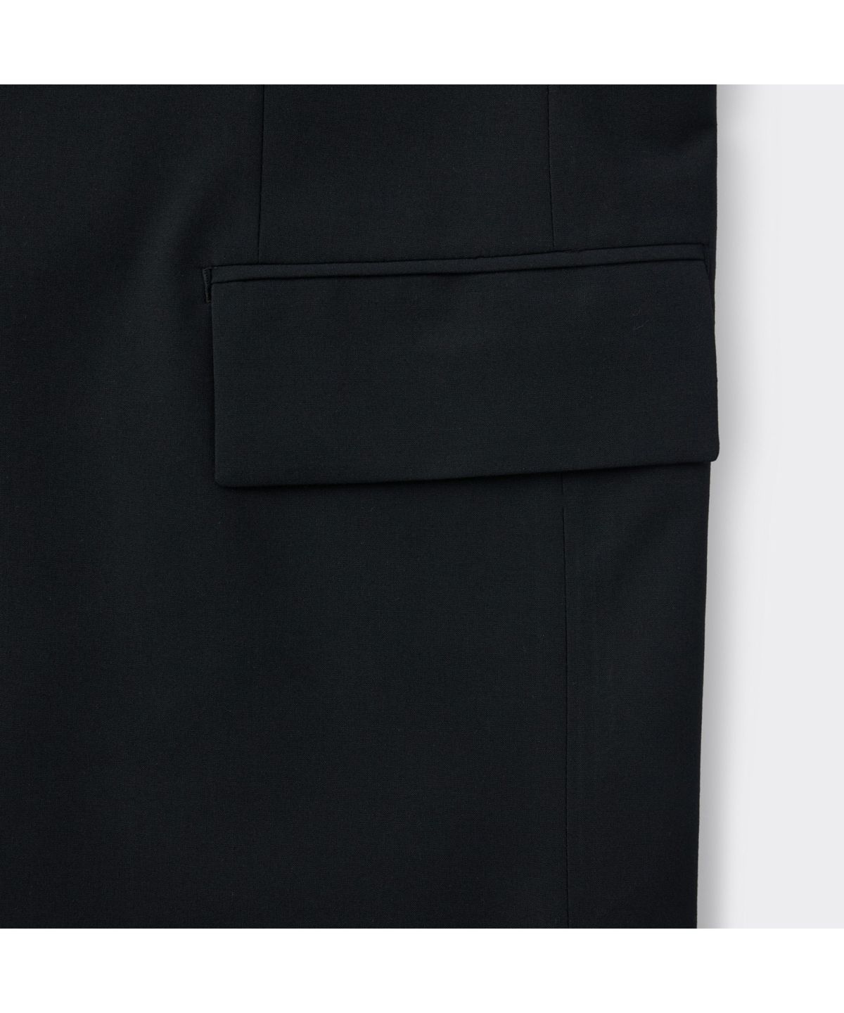 커스텀멜로우(CUSTOMELLOW) Black Relaxed Fit Setup Jacket C9JAM26221BKX