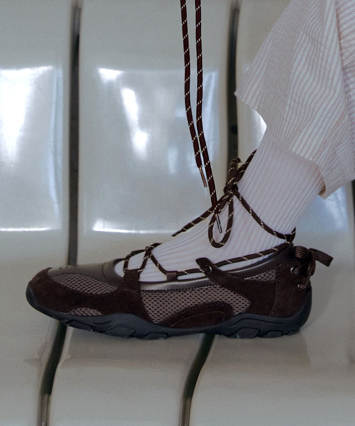 락피쉬웨더웨어(ROCKFISH WEATHERWEAR) NICOLE WEAVING LACEUP SNEAKERS V2 - 4 colors