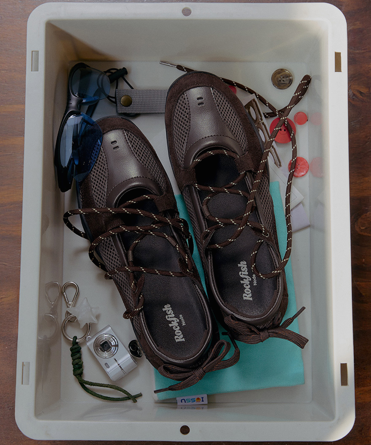 락피쉬웨더웨어(ROCKFISH WEATHERWEAR) NICOLE WEAVING LACEUP SNEAKERS V2 - 4 colors