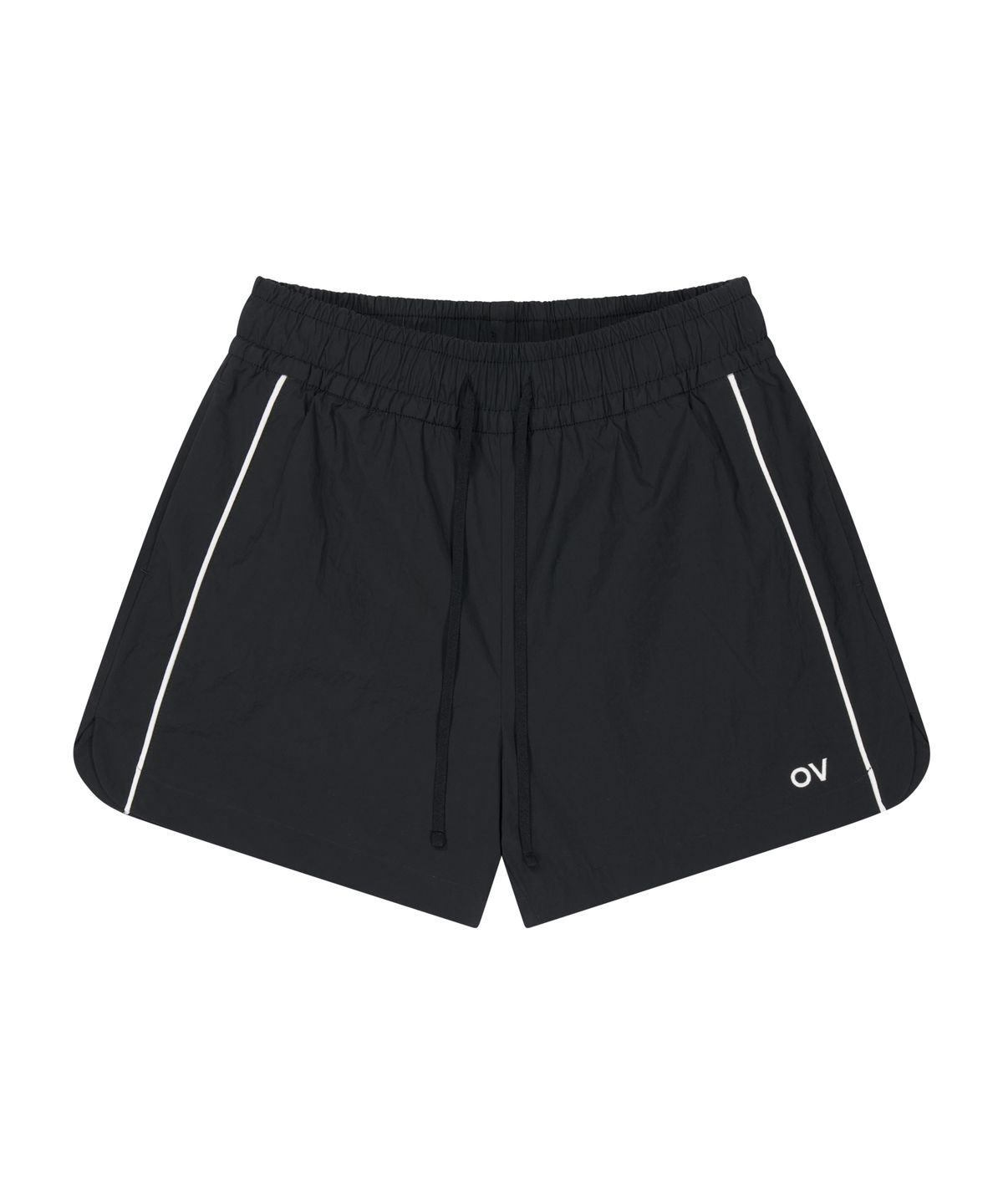 아웃도어 보이스(OUTDOOR VOICES) (W)NYLON TRACK SHORTS (BLACK)