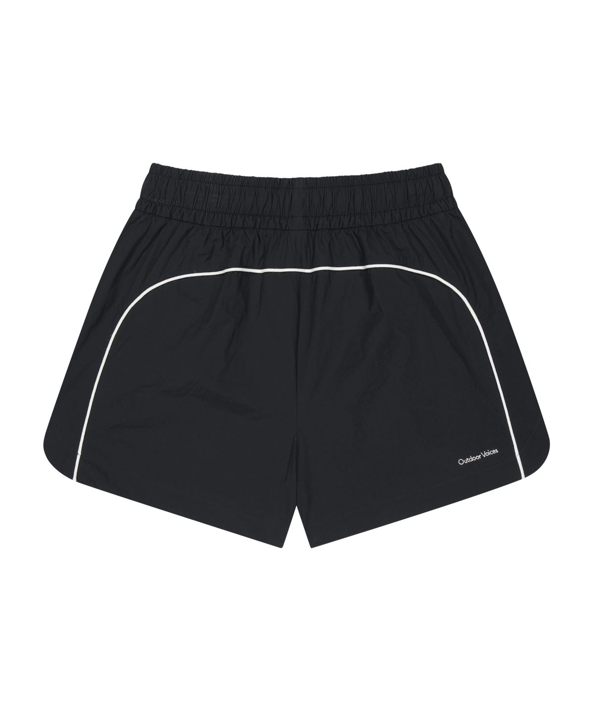 아웃도어 보이스(OUTDOOR VOICES) (W)NYLON TRACK SHORTS (BLACK)