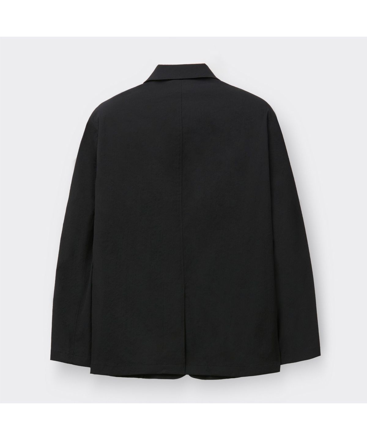 커스텀멜로우(CUSTOMELLOW) Black Loose Fit Pleats Setup Jacket C9JAM26422BKX