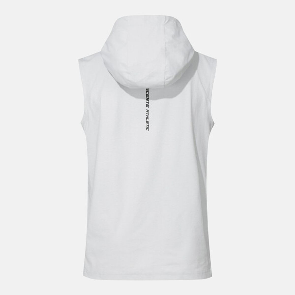 데상트(DESCENTE) 트레이닝 후드 슬리브리스 라이트그레이 SR221TST41