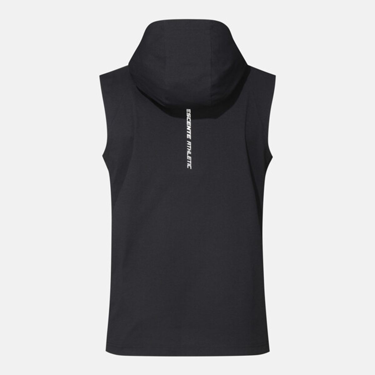 데상트(DESCENTE) 트레이닝 후드 슬리브리스 블랙 SR221TST41