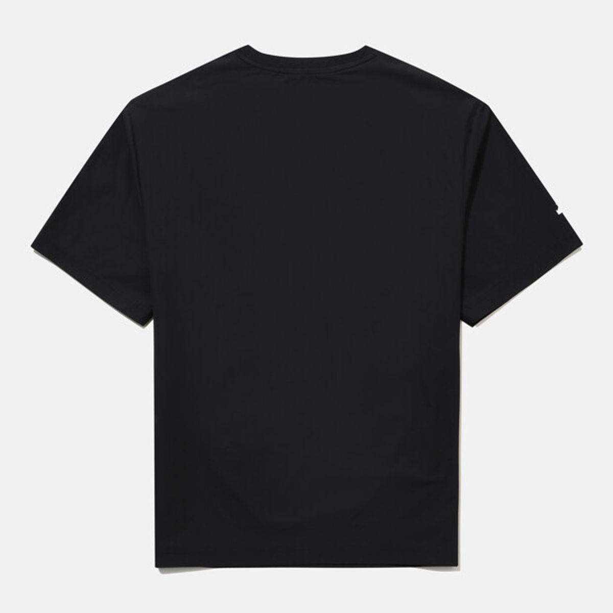 데상트(DESCENTE) 스트레치 우븐 반팔 티셔츠 블랙 SR221UTS44