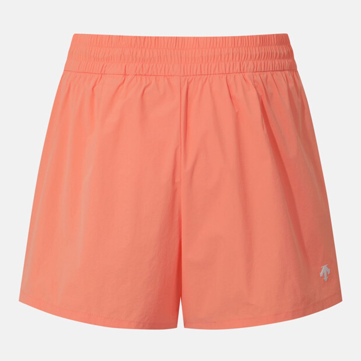 데상트(DESCENTE) 우먼스 4인치 이너 레깅스 웜업 쇼츠 오렌지 SR122PWP31