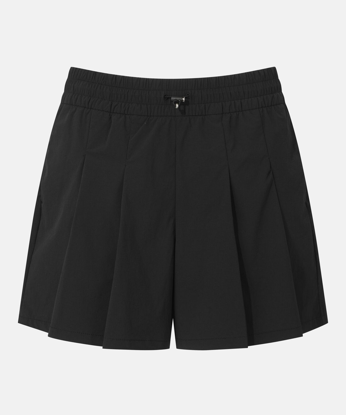 데상트(DESCENTE) 우먼스 4인치 이너 레깅스 웜업 쇼츠 블랙 SR122PWP31