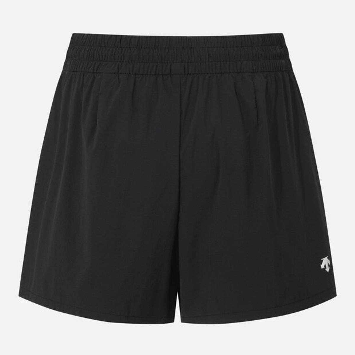 데상트(DESCENTE) 우먼스 4인치 이너 레깅스 웜업 쇼츠 블랙 SR122PWP31